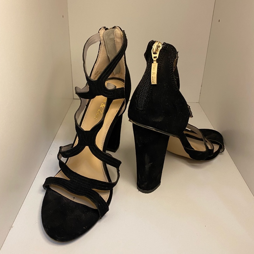 Eva & Zoe Black Heels